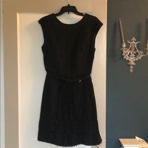 Ted Baker pleated cocktail dress.